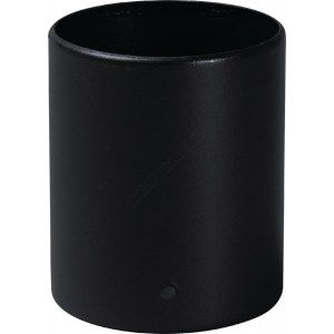 Image de Ten Raccord noir mat m/m 13cm Ø80 -