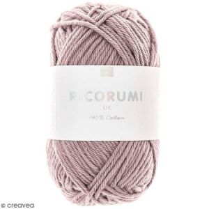 Rico Design Fil à crocheter en coton pour Amigurumi - Ricorumi - Lavande - 25 g