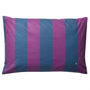 Declikdeco Taie d'oreiller MALO Purple rain/orage