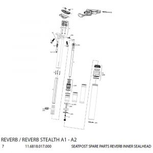 Image de Rockshox Reverb Inner Sealhead One Size Black