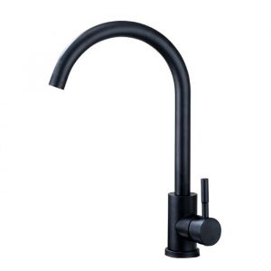 Ideko Robinet salle de bain haut de lavabo vasque cascade vintage style mono laiton céramique