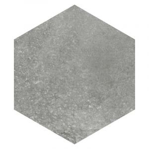 RIFT HEXAGONO GRAFITO Carrelage aspect béton antracite