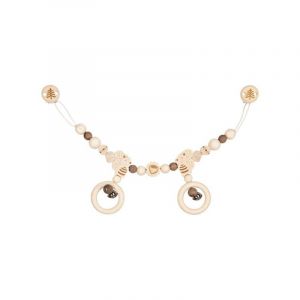 Goki Secuencia de cochecito ardilla avec Clips, Nature Pendentifs Poussette b&eacute;b&eacute;, 65312, Multicolore, Taille Unique