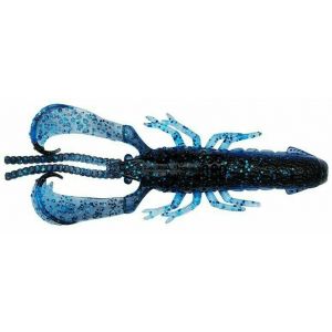 Savage Gear Leurre Souple Reaction Crayfish 73 Mm 4g 5 Unit&eacute;s One Size Black N Blue