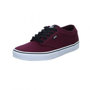 Vans Atwood Canvas Total, Baskets Basses Homme, Bordeaux (Oxblood/Blanc), 43 EU