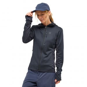 Haglöfs Veste légère à capuche L.I.M Mid Fast II noir femme - S