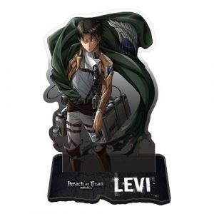 Image de Popbuddies Attack on Titan figurine acrylique Levi Battle-Ready 18 cm Figurine L'Attaque des Titans - POPB-PBAS06