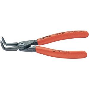 Image de Knipex 48 21 J01 - Pince de précision pour circlips intérieurs 8-13 mm coudée