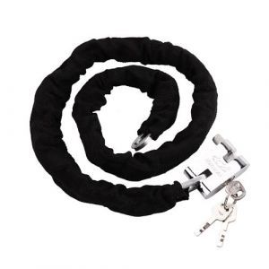 Antivol V&eacute;lo - Cha&icirc;ne Antivol en Acier - Longueur 80 cm - Mixte - Adulte - Noir