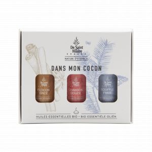 Image de De Saint Hilaire Coffret d'huiles essentielles pour diffuseur - "Dans mon cocon"