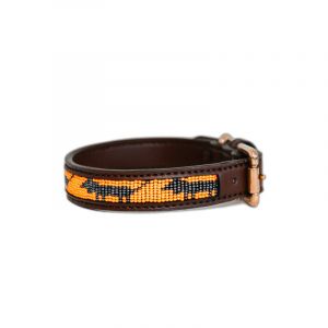 Collier pour chien avec perles faites main Kentucky