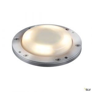 SLV Module LED encastr&eacute; de sol ext&eacute;rieur rond SMALL PLOT, inox, LED, 3W, 3000K, IP67