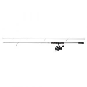 Abu Garcia Max X Black OPS Combo Ensemble Canne et Moulinet Spinning pour la Peche des carnassiers au leurre 2,13 m, 10-30 g Noir