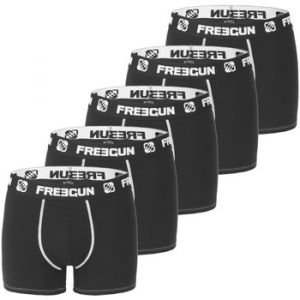 Freegun Boxers Lot de 5 boxers garçon Uni - Couleur 6 / 7 ans,8 / 9 ans,10 / 11 ans,12 / 13 ans,14 / 15 ans - Taille Noir