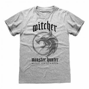 Le Sorceleur Monster Hunter Hommes T-shirt WIT01544TSC