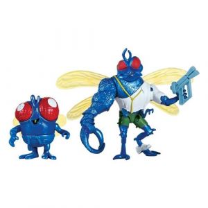 Ninja Turtles : Teenage Years - figurines Super Fly & Toddler Super Fly 11 cm - Playmates Figurine Tortues Ninja - BOTI39800