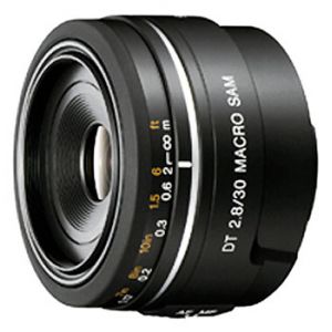 Sony SAL-30M28 - Macro-objectif - DT 30 mm f2.8