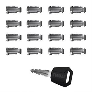 Thule Pièces détachées One Key System 16 Units - Silver / Black - Taille One Size