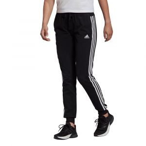 Adidas Pantalons Essentials Single Jersey 3 Stripes S Black / White