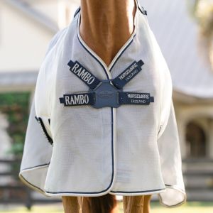Couverture anti-mouches pour cheval Horseware Rambo Fieldsafe