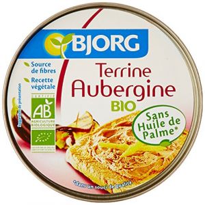 Bjorg Terrine d'aubergine à tartiner, certifié AB