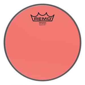 Remo BE-0308-CT-RD - Peau de frappe Emperor Colortone, rouge, 8''