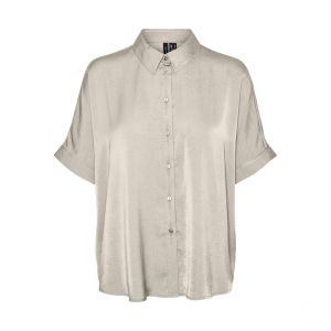 Vero Moda Chemise manches courtes - Gris