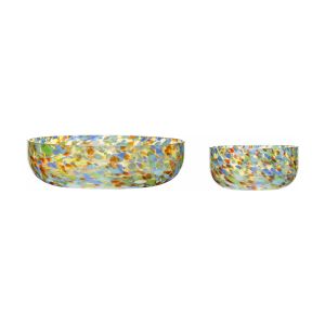 Lot de 8 bols Hubsch Interior Confetti
