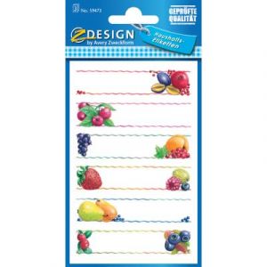 ZDesign HOME Étiquette de cuisine 'baies & cerises'