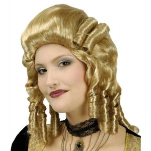 Ruedelafete Perruque Louise baroque blonde
