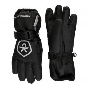 Color Kids Kid's Gloves Waterproof - Gants taille 4-6 Years, noir