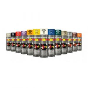 Image de Rustoleum Aérosol de peinture industrielle hard-hat 1 aérosol(s) de 600 millilitre(s) aérosol de peinture hard-hat - noir mat (ral 9005) + 20% gr ral 9005 no