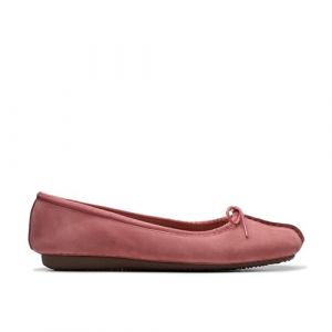 Clarks Femme Freckle Ice Ballerines, Dusty Rose NBK, 37 EU
