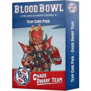 Games Workshop Jeux de carte Blood Bowl - Seconde Saison : Deck de Cartes Team Nains du Chaos