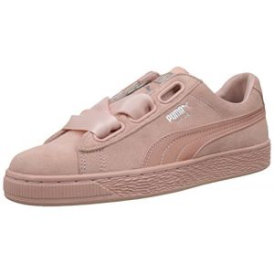 Puma Suede Heart EP, Sneakers Basses Femme, Beige (Peach Beige-Metallic Beige), 37 EU