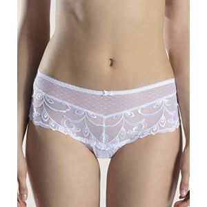 Aubade Shorty St Tropez, AU BAL DE FLORE, Blanc, Taille: 5, OF70