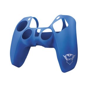 Image de Trust Gaming GXT 748 Housse de Protection en Silicone, Skin Cover Antidérapante pour Manette PS5 DualSense, PlayStation 5 - Bleu