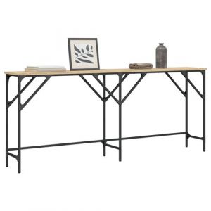 VidaXL Table Console Chêne Sonoma 180x29x75 Cm Bois D'ingénierie