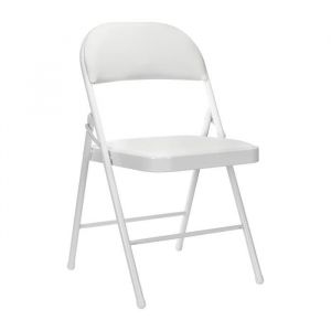 Chaise pliante rembourrée Thinia Home