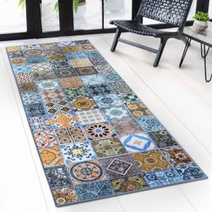 Karat - Tapis de couloir Bonita Polyamide Antidérapant 80 x 250 cm