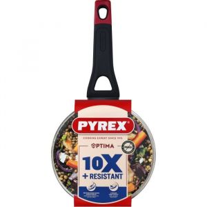 Pyrex Casserole + couvercle - 1455031 - Antiadhésif - 18 cm - Sans PFAS