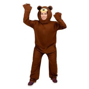D&eacute;guisement ours brun adulte - Funidelia- 118498- D&eacute;guisement femme et homme et accessoires Halloween Carnaval et Noel