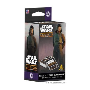 Image de Asmodée Star Wars: Legion – Galactic Empire Command Card Pack - Cartes Commandement Empire Galactique - AMG - Jeux de société - Jeu de Figurines - 2 Joueurs - 14 + - Version française