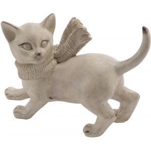 Amadeus Chat Déco Gaspard avec Echarpe 14.5 cm