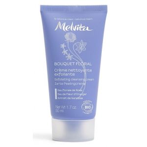 Image de Melvita Bouquet Floral - Crème nettoyante exfoliante