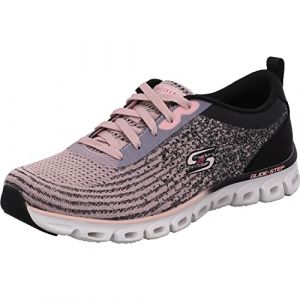 Image de Skechers Glide-Step Head Start, Basket Femme, Noir, 37 EU