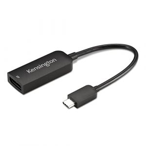 Kensington L'adaptateur USB C vers DisplayPort 1.4 Prend en Charge la vid&eacute;o 4K, 8K, Compatible avec Port Thunderbolt 3/4, CV5000DP