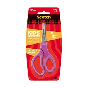 Image de Scotch Ciseaux enfants - 12cm en plastique - Ergonomique asymétrique