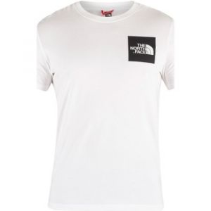 Image de The North Face M S/S Fine T-Shirt à Manches Courtes, Homme XS Multicolore - Blanc/Noir