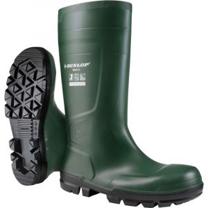 Dunlop Bottes de s&eacute;curit&eacute; imperm&eacute;able PVC - Vert - Coverguard - Taille 41
